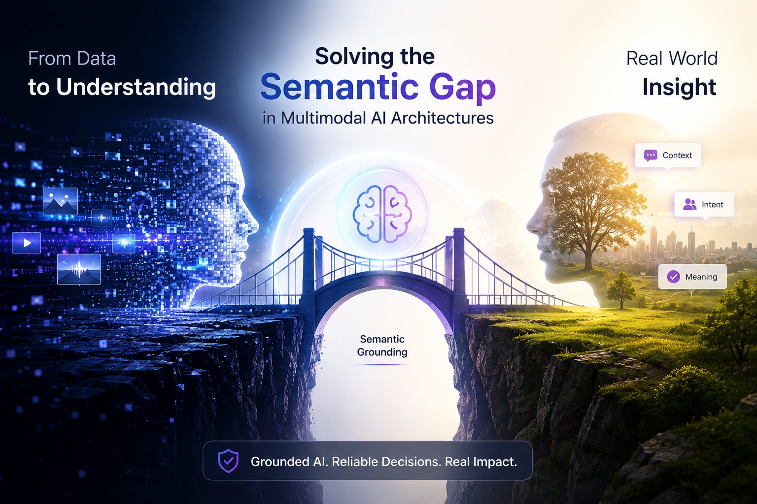 Solving the Semantic Gap in Multimodal AI Architectures