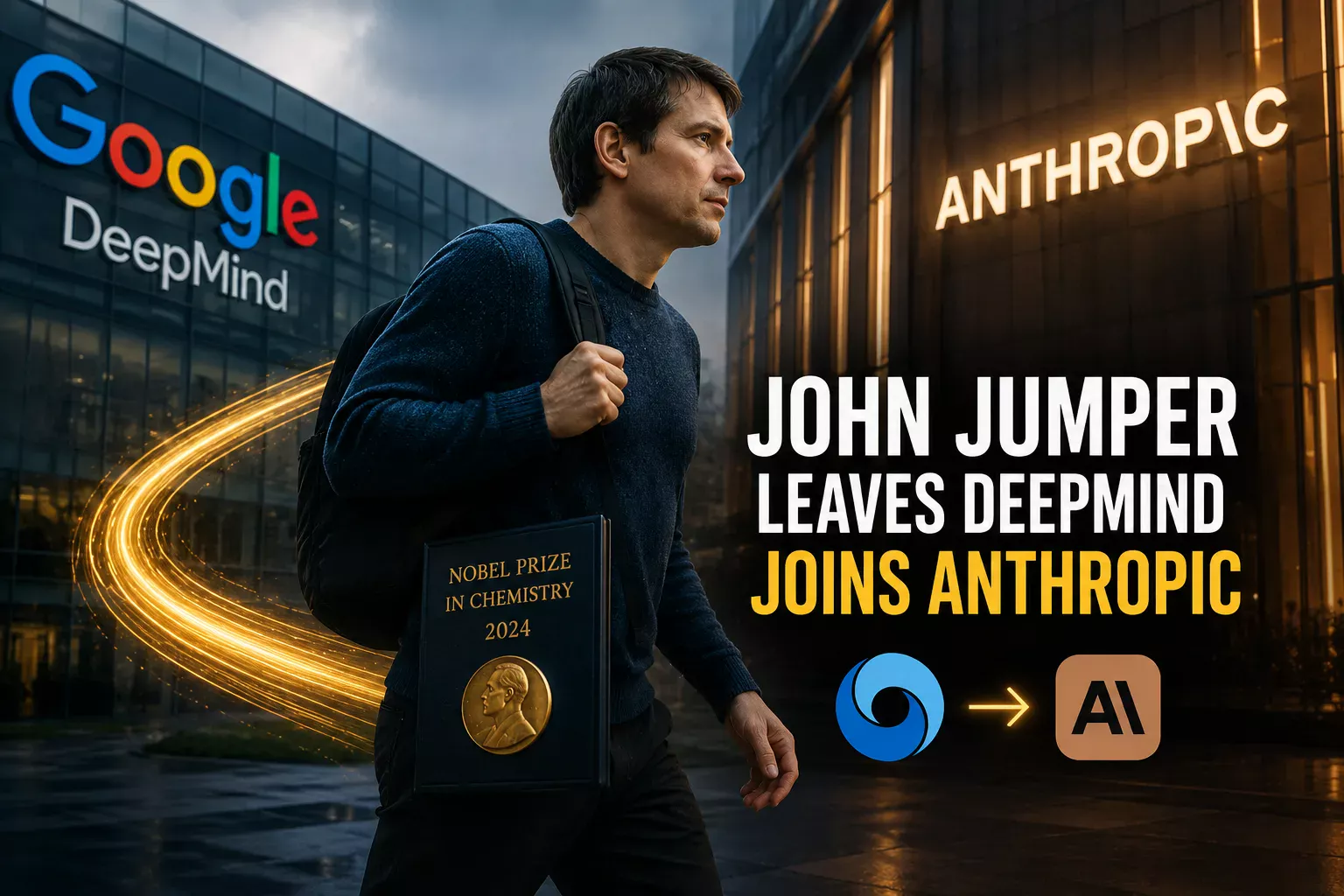 John Jumper, Google DeepMind VP and Nobel Prize winner, joins Anthropic