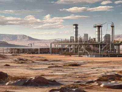 modular direct lithium extraction plant in arid landscape — The Silent Revolution Beneath Our Feet: How Rapid Lithium Extract